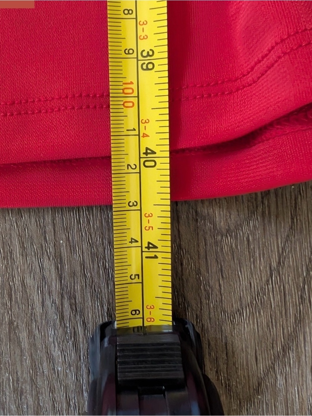 Talbots Red Sleeveless Gathered-Waist Midi Dress - Picture 4 of 5